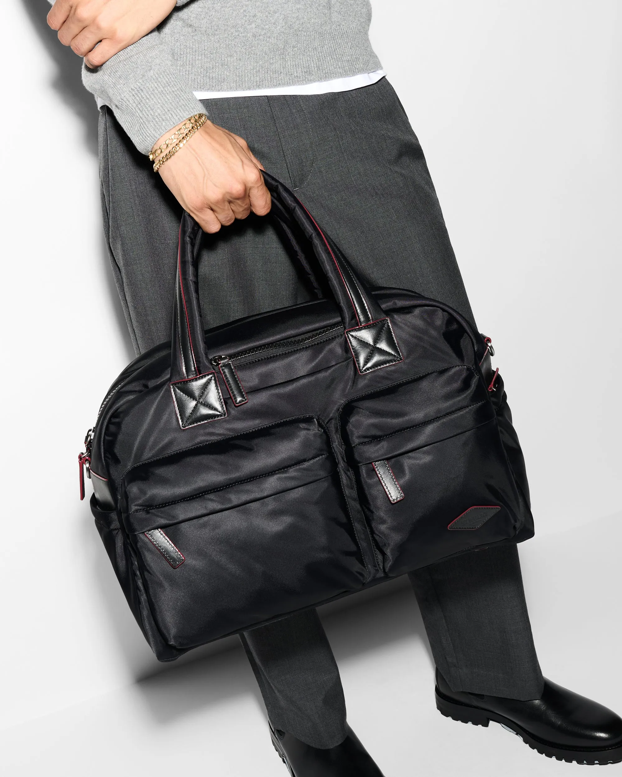 Black Bleecker Duffel