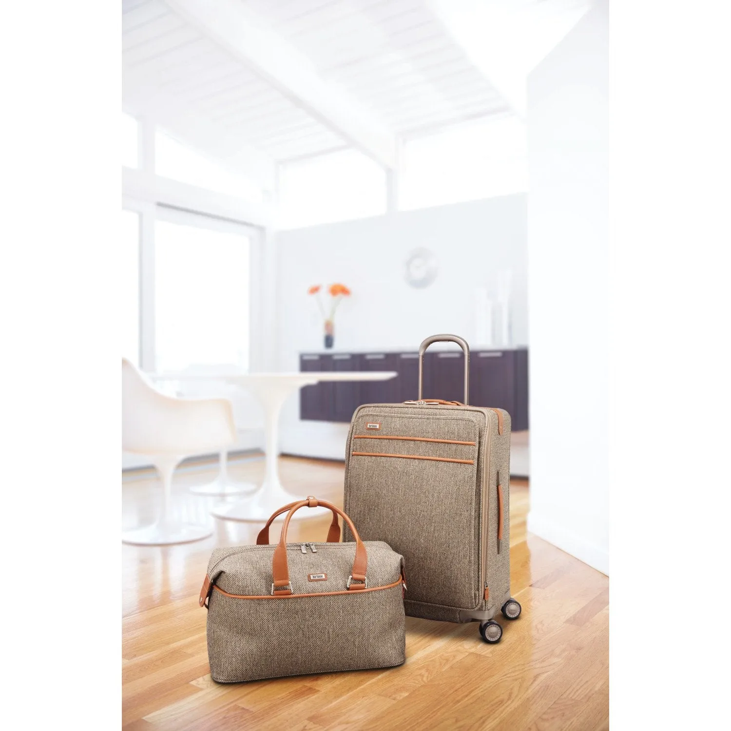 Hartmann 105167-4652 Duffel Bag, Natural Tweed, One Size